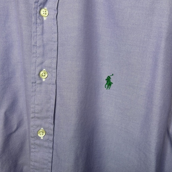 Ralph Lauren Lavender Button Down Shirt - Picture 4 of 9